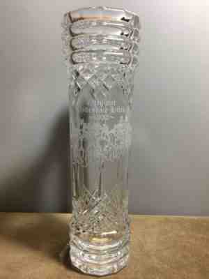 Waterford Crystal Original 1933 Clydesdale Hitch Anheuser Busch Stein #CS691 NIB