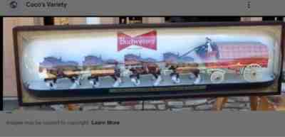 6ft Budweiser Clydesdale sign