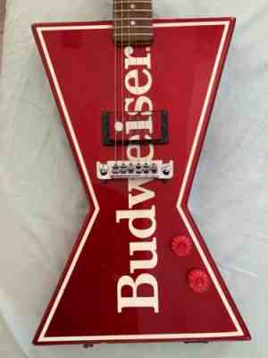 RARE ! Dean Budweiser Bowtie Electric Guitar