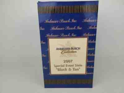 (NEW) Anheuser Busch 2007 Special Event â??Black & Tanâ? Stein