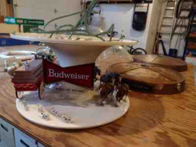 1969 Budweiser Clydesdale Parade Rotating Carousel Light Un-Assembled Parts