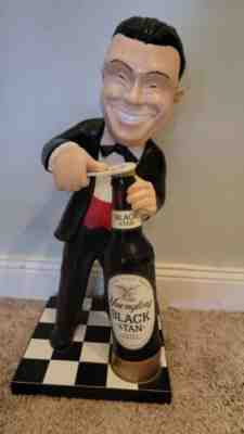 RARE Smiling Charlie Budweiser Beer-holding Statue great condition