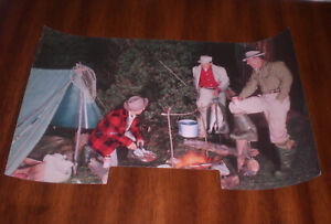 BUDWEISER BEER SIGN INSERT - MEN CAMPING - 19