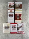 Budweiser Holiday Beer Steins 2011 2012 2013 2014 2015 2016 2017 Christmas Lot 7