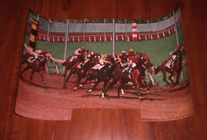 BUDWEISER BEER SIGN INSERT - HORSE RACE - 19