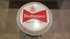 Large Vintage Budweiser Beer Bottle Bar Metal Chair Stool.