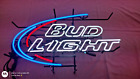 Classic 3 Color Bud Light Beer Neon Sign *NICE WORKS BAR MANCAVE PUB DECOR*