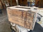 Old Breweriana “Anheuser Busch” Wood Beer Crate St. Louis, Missouri Stamped 1911