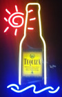 Great Condition TEQUIZA BEER By the Brewers BUD Neon Beer Sign Light - Man Cave