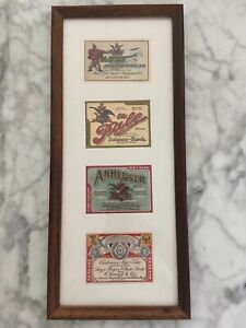 Rare LE Anheuser-Busch 1980 Anniversary Reproduction Label Collection (184/5000)