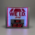 Budweiser Beer | WE I.D.  Lightup Sign LED Birthdate Countdown &Clock 20