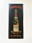 New ListingPre Prohibition ‘Budweiser in Bottles’ Sign, American Art Works, Tin, Anheuser