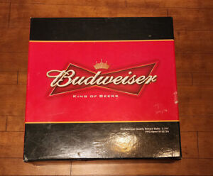 Vintage Budweiser Beer Pool Billiard Ball Set, Complete, Full Size Great