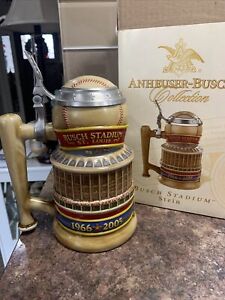 2007 Anheuser-Busch Stadium St. Louis, MO CS682 1966-2005 Beer Stein Mint Box