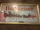 Budweiser Clydesdale King Of Beers Mirror 1992 Anheuser-Busch 28”X16”