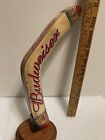 BUDWEISER OUTBACK BOOMERANG draft beer tap handle. ST. LOUIS, MISSOURI