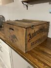 1912 Anheuser Busch Budweiser Wood Crate Extra Large Pre Pro