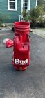 vintage budweiser golf bag red