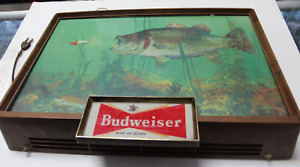 Vintage Budweiser lighted sign