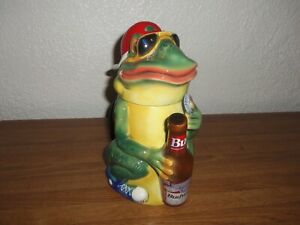 1996 Anheuser Bush Budweiser Frog Character Stein Limited Edition 8962/10000