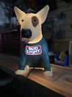 Rare 1986 Spuds Mackenzie Bud Light Beer Bar Lamp Dog Blow Mold Anheuser Busch!