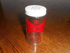 Vintage Budweiser Beer Salt Shaker Sisseton, S.D. 