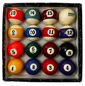 Budweiser Beer Pool Billiard Ball Set W/ Substitutes See Description Rare