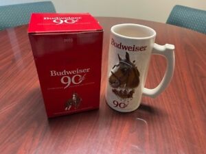 Budweiser 2023 GOLD Holiday Stein