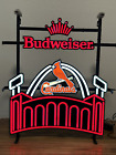 BUDWEISER BEER MLB BASEBALL ST. LOUIS CARDINALS LED BAR SIGN MAN CAVE DECOR