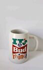 BUDWEISER IT'S A BUD THING BEER STEIN MUG LOW NUMBER #67 VERY RARE