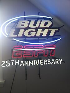 BUD LIGHT ESPN 25 Anniversary  Neon Sign