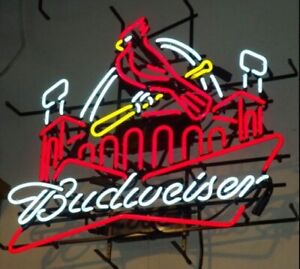 New Saint St Louis Cardinals Stadium Neon Light Sign Beer Bar Man Cave 24