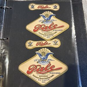 budweiser pre prohibition - Post Prohibition Label Lot