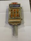 Old Bud Light Slot Machine Heavy Triple 7 Jackpot  8" Draft Beer Tap Handle Bar