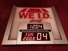 Budweiser WE ID Digital Clock & Legal Age Calendar 2013 Tested Item 1076330 Read