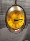 Vintage Budweiser Rotating Egg Clock w/ 3D Image on the Reverse.