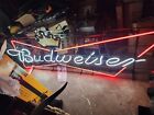 10 Ft Budweiser Beer Bowtie Glass Bar Neon Beer Sign 10ft X 3ft