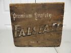 Scarce 1930s 40s Vtg Falstaff Beer Wood Jockey Box Crate Draft Tapper St Louis