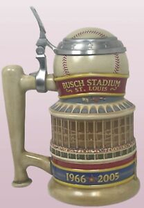 2007 Anheuser-Busch Stadium St. Louis, MO CS682 1966-2005 Beer Stein #0782, Mint