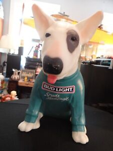 Vintage 1988 Spuds Spud Mackenzie Bud Light Bar Light Blow mold Advertising READ