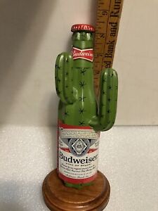 BUDWEISER BEER 2021 CUSTOM PRICKLY DESERT CACTUS draft beer tap handle. USA