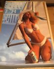 Vintage Beer Poster Lot of 10 - Budweiser, Coors, Miller, Sexy Blonde Girl