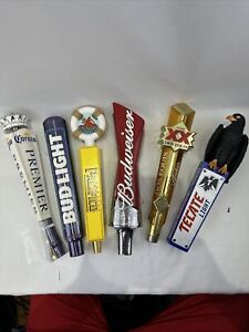 Beer tap handle lot Corona Pacifico Budweiser Dos Equis Tecate Bud Light