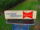 RARE VINTAGE 1960'S BUDWEISER BEER 