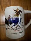 Budweiser Stein - CS-12 - Clydesdales W/Blue Wagon (rare)