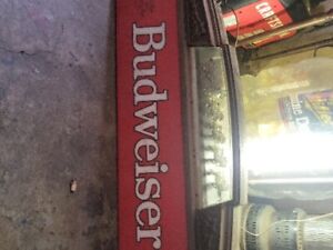 Vtg Anheuser-Busch BUDWEISER BEER Clydesdales Hanging Pool Table Bar Light 40