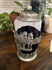  RARE Anheuser Busch 2004 |  Pewter and Glass| “World Famous Clydesdales