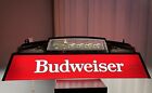 Vintage BUDWEISER Beer CLYDESDALE TEAM Poker Pool Table Hanging Bar Light Sign