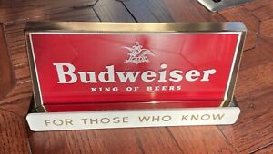 1954 NOS Vintage BUDWEISER Beer For Those Who Know Cash Register Non-Lighted