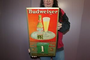 Rare Vintage c.1940 Budweiser Beer 23